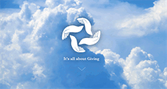 Desktop Screenshot of itsallaboutgiving.org